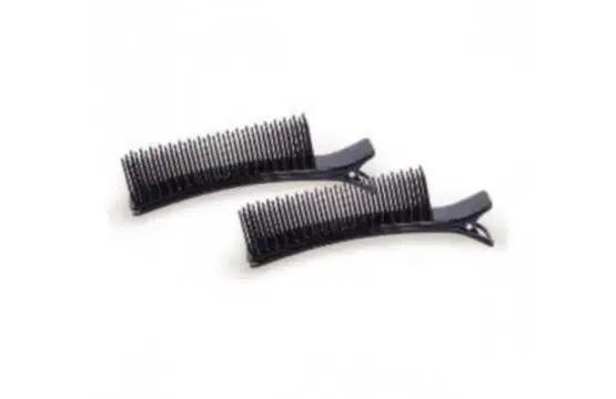 Bifull Pinzas con Peine Negra 2uds